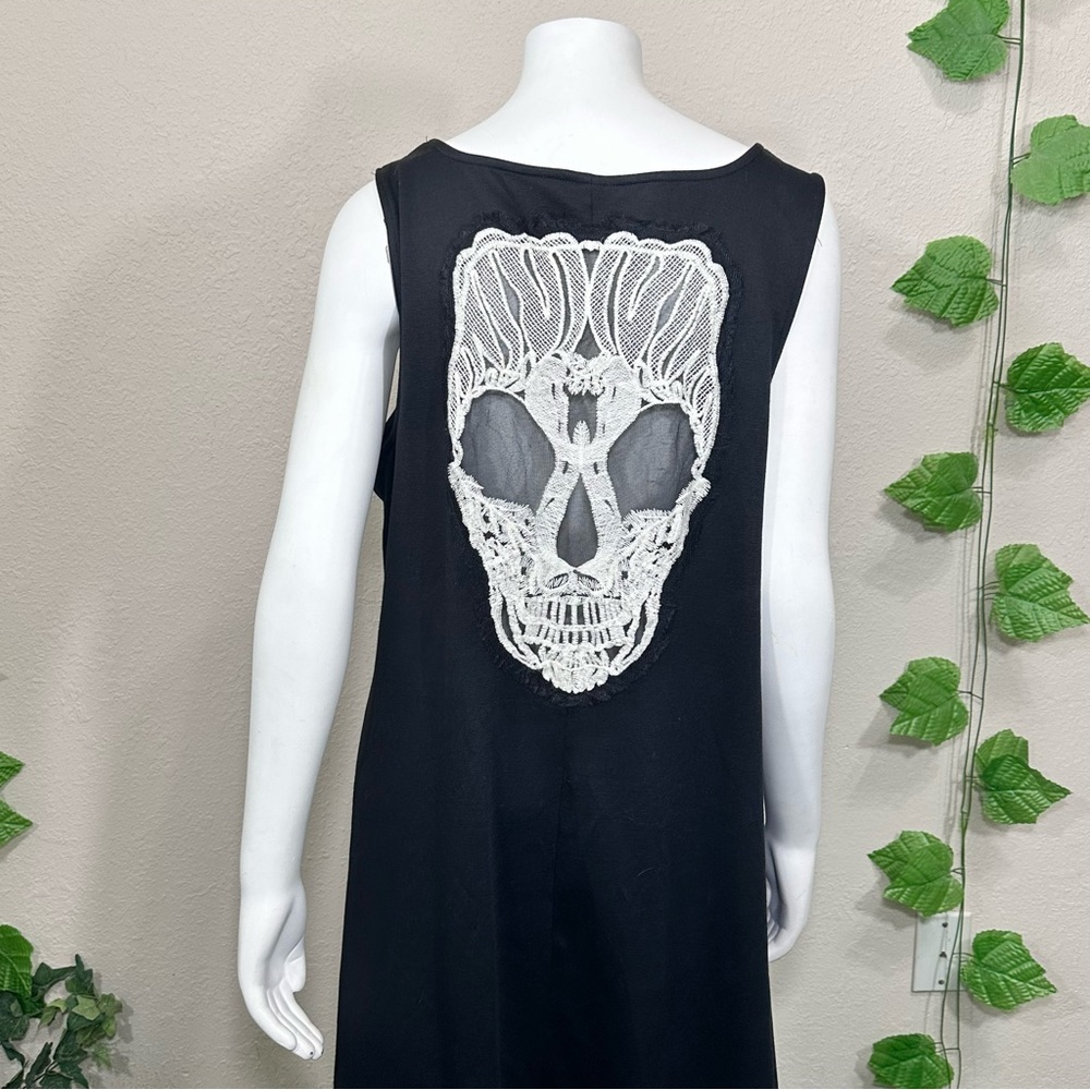 SOLD Torrid Skull Dress Black - Picture 11 of 12